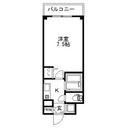 コスモス天神の物件間取画像